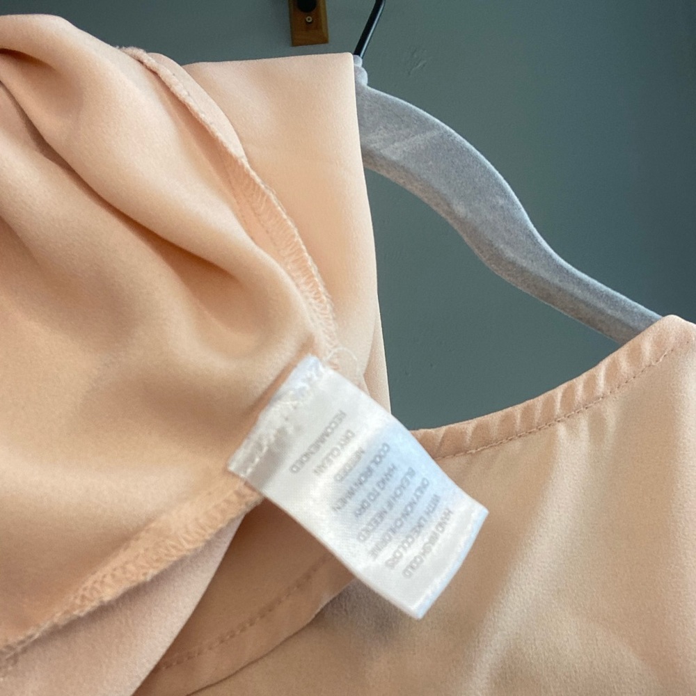 Daniel Rainn blush pink blouse Size M - Picture 3 of 4